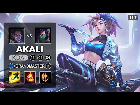 Akali Mid vs Sylas - EUW Grandmaster Patch 11.7