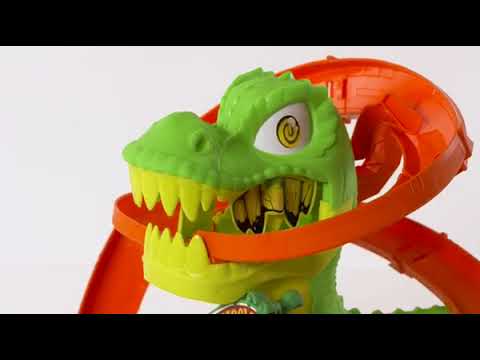 Hot Wheels, Zakręcony tor Remiza T-Rexa