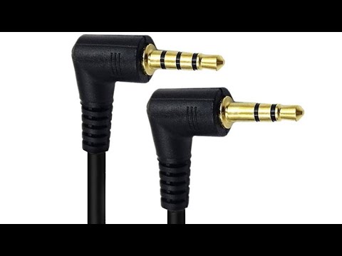 How it looks? Right Angle 4 Pole Aux 3.5mm Jack to Right Angle 3 Pole Aux 3.5mm Jack Stereo Cable