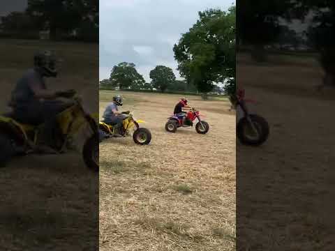 TRI Z 250 VS HONDA ATC 250R