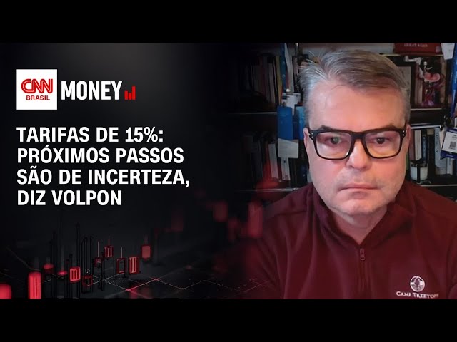 Tarifas de 15%: Próximos passos são de incerteza, diz Volpon | FECHAMENTO DE MERCADO