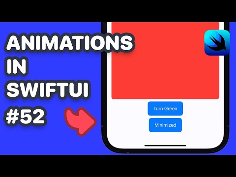 Animations In SwiftUI (SwiftUI Animation, SwiftUI Animation Curves) thumbnail