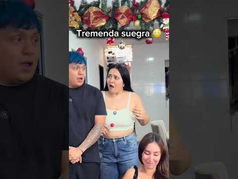 Cuando la suegra le sigue la cuerda 😳