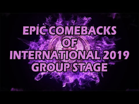 BEST OF THE BEST EPIC COMEBACKS OF GROUP STAGE TI9 | DOTA 2