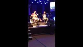 "Long way home" by Steven Curtis Chapman, performed by Caleb Jones and Nigel Gordon