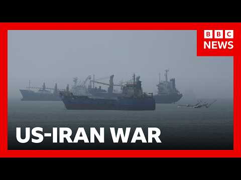 US and Iran trade strikes for first time in weeks | BBC News