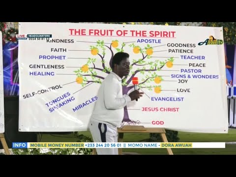 BIBLE TEACHINGS WITH EVANGELIST AKWASI AWUAH ON THE FRUITS OF THE HOLY SPIRIT