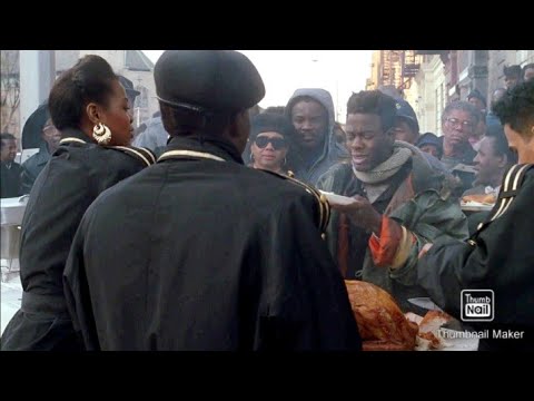 New Jack City (1991) "Scotty Spying On Nino Brown Past Out Turkey" Scene