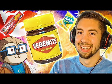 I tried Australian Snacks with Koil...