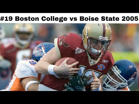 Boise State's 31 Game Home Winning Streak is Snapped! (Boston College vs Boise State 2005)