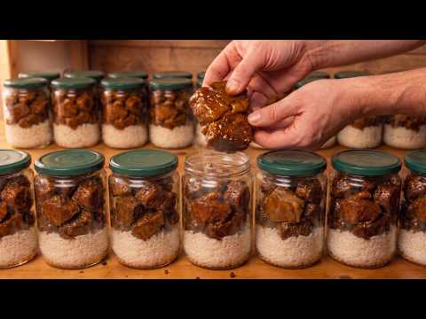 When Shelves Go Empty, This Meat Jar Will Feed Your Family. 2-Year Shelf Life.