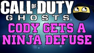 Call of Duty: Ghosts - Cody Get's a Sneaky Ninja Defuse on Whiteout (CoD Ghosts Clip)