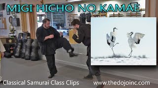 Hicho no Kamae - Classical Martial Arts Class Clips at The Dojo