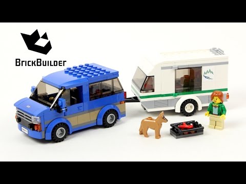 Vidéo LEGO City 60117 : La camionnette et sa caravane