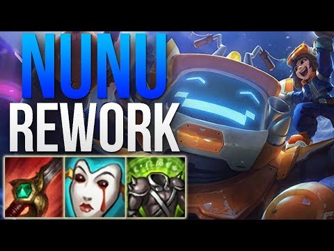 NUNU & WILLUMP IS THE GREATEST REWORK EVER! | REWORKED NUNU JUNGLE GAMEPLAY | Patch 8.17 S8