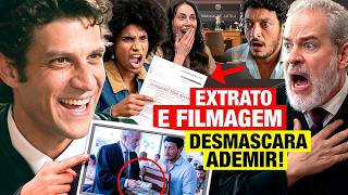 QUEM AMA CUIDA: Pedro consegue EXTRATO QUE ADEMIR PAGOU TOM e DESMASCARA O PAI NO TRIBUNAL!