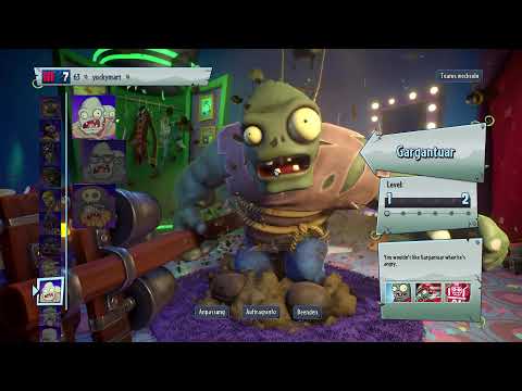 Plants vs Zombies Garden Warfare 2 Boss Gargantuar Game Play + Mod Download Link!