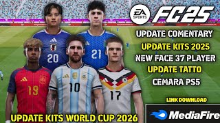 FC26 PPSSPP Android Offline Update Transfer, Face hd Realistis, Update Kits World cup 2026