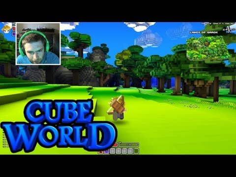 EPIC FAILS and FUN! CubeWorld Gameplay - Part 1 by Whiteboy7thst