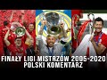 Finały Ligi Mistrzów 2005-2020 (Polski Komentarz) ᴴᴰ
