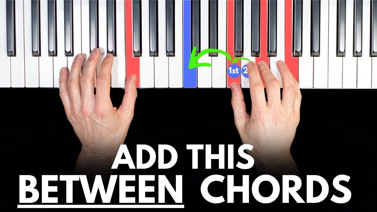 How to Connect Chords with Melodic Fills (Beginner Piano Tips)