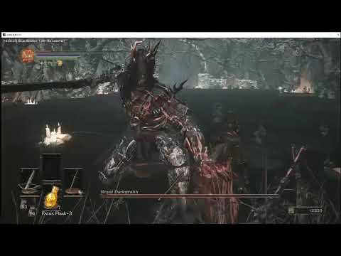 dark souls 3 the convergence mod | royal darkwraith crossbow kill