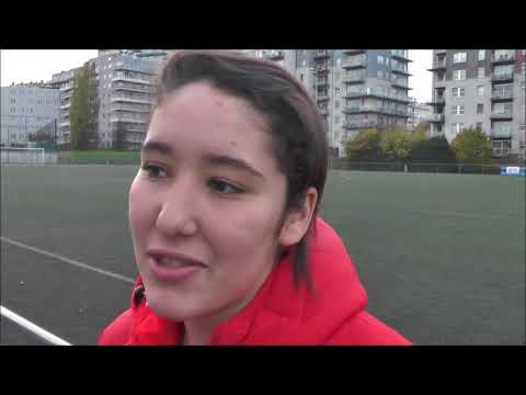 Rhizlane Zekkouri après RWDM Girls - Eendracht Mazenzele Opwijk le 01.11.2017