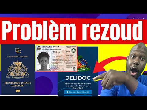 Aplike pou Kat idantite, ak Paspò Ayisyen sou entènèt Gratis