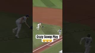 Trey Yesavage makes an incredible scoop play for the out ???? #MLB #BlueJays