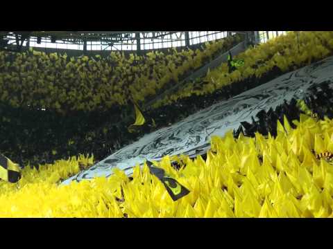 BVB Meister-Wochenende: Die Meister-Choreo zu You´ll never walk alone Borussia Dortmund 2011 YNWA