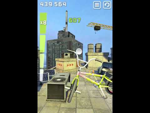 Touchgrind BMX - Highscore 1 490 000 on Skyline