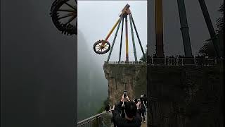 😱 Giant Ride SNAPS MID AIR — Onlookers Run For Their Lives 🏃‍♂️ #shorts #fail #omg