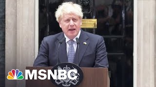 British Prime Minister Boris Johnson Announces Resignation