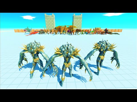 3 Scourge vs every factions Animal Revolt Battle Simulator