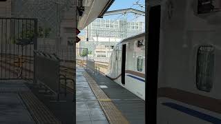 長野駅新幹線ホームの発車メロディ「信濃の国」（ #鉄道  #shorts ）