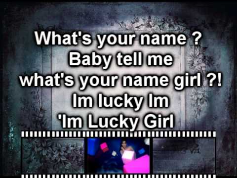 Alida ft Stine - Lucky Girl ,LYRICS - Me Tekst 2011