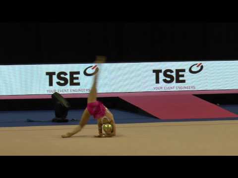 Salome Pazhava, Georgia, Ball, Berlin Masters 2015 Qualification