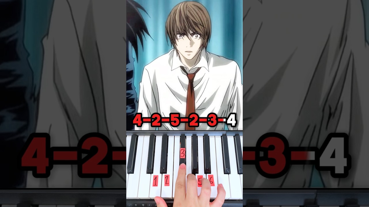 L’s Theme - Piano Tutorial #shorts