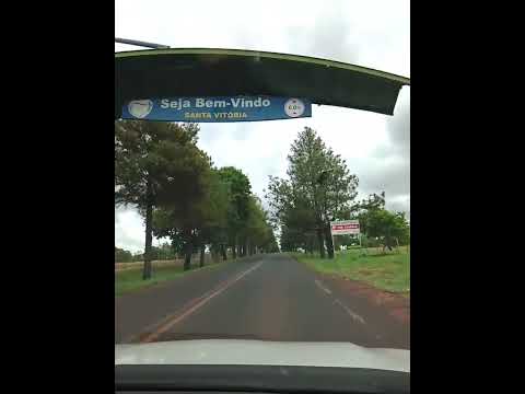 # Chegada Da Cidade Santa Vitória-MG ❤😍🥰