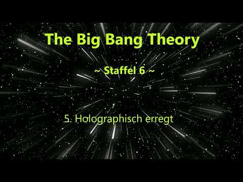 The Big Bang Theory ~Staffel 6~ F 5 - 8 ,tonspur ,einschlafen