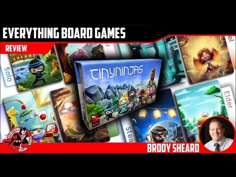 Everything Board Games - Tiny Ninjas Overview and Review