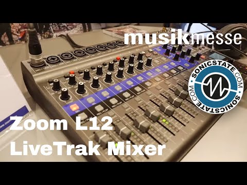 MESSE 2018 Zoom L12 Livetrack Mixer