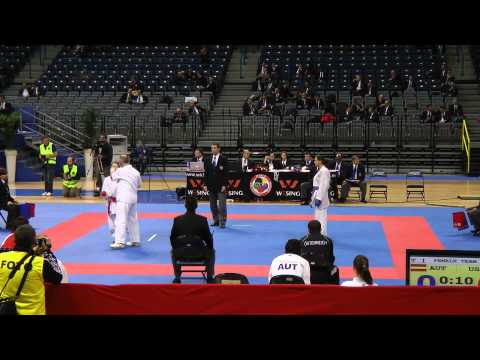 WKF 2010-10-29 Female Team USA [2] - AUT [0] Part 1.MTS