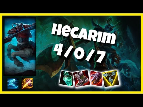 Hecarim 10.24 S11 Jungle Challenger Replay (4/0/7) - KOREAN