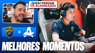QUEM PERDER TA ELIMINADO DA BLAST! - DENDELE x AURORA - MELHORES MOMENTOS - BLAST OPEN PORTO