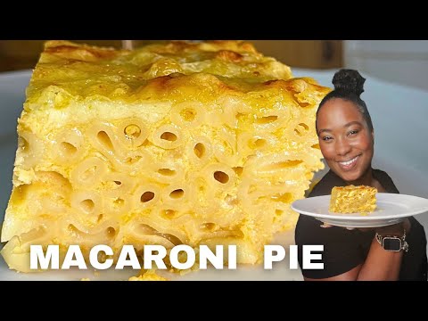 THE BEST CARIBBEAN MACARONI PIE! | ARTBUTFOOD