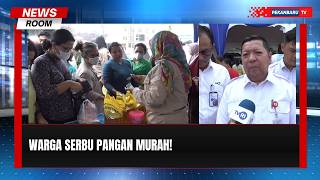 Sembako Murah Diserbu Warga