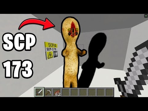 I found the SCP FACILITY! SCP-173 SHOWED UP! (Scary Minecraft Video)