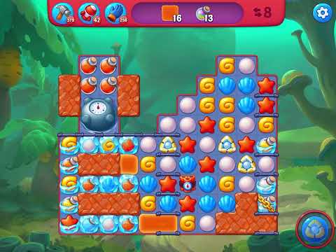 Fishdom Hard level 6198 no boosters フィッシュダム ハード [Friend's]