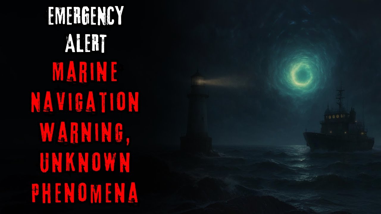"EMERGENCY ALERT: Marine Navigation Warning, Unknown Phenomena" Creepypasta